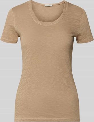 Marc O'Polo Regular Fit T-Shirt aus reiner Baumwolle in Beige, Gr&ouml;&szlig;e XXL