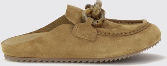 Pedro Garcia Suede Mules with Notched EVA Sole