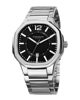 Akribos XXIV Akribos Xxvi Mens Stainless Steel Watch