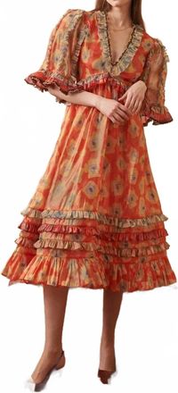 Celia B Aura Dress In Multicolor