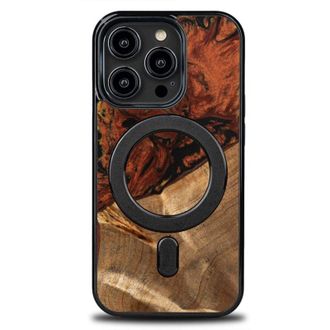 OEM Funda Bewood Unique Para Iphone 15 Pro - 4 Elementos - Fire Con Magsafe
