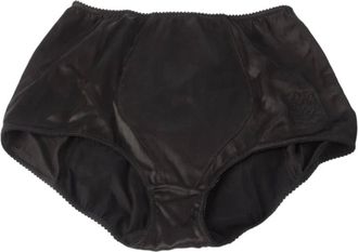 Dolce & Gabbana Ondergoed, Dames, Zwart, M, High Panties