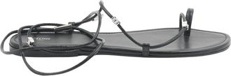 Celine Platte Sandalen - Dames - Sandalen - Zwart - 39 EU - Schoenen