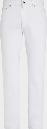 Ermenegildo Zegna Men & apos;s Straight Leg Denim 5-Pocket Pants