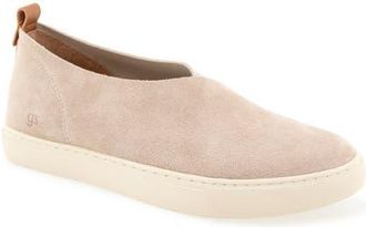 Gentle Souls Cainey Slip-On Sneaker in Light Mushroom Suede at Nordstrom, Size 9.5