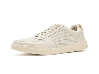 Cole Haan Grand Crosscourt Modern Perforated Lightweight Leather Mens Shoes Ivory/Tuscan Sand : 11.5 W - Wide