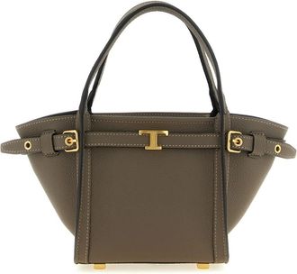 Tod's Shoulder Bags - Dames - Handtassen - Grijs - ONE Size - Tassen