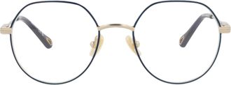 Chlo&eacute; Round-Frame Metal Optical Frames