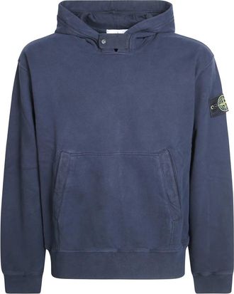 Stone Island Hoodies - Heren - Hoodies - Blauw - M - Hoodies & sweatvesten