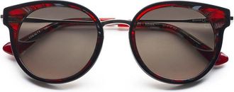Etnia Barcelona Azores Sun RDBK Womens Sunglasses Red Size 49