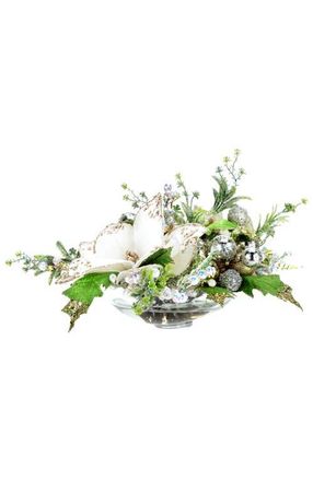 Mark Roberts Small Poinsettia Centerpiece, Ivory in White at Nordstrom