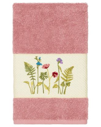 Linum Home Textiles Turkish Cotton Serenity Embellished Hand Towel