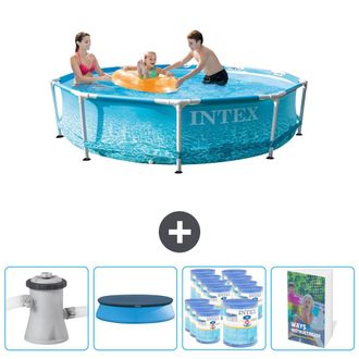 Intex Piscina Con Estructura Redonda - 305x76 Cm - 7-piezas Scb111