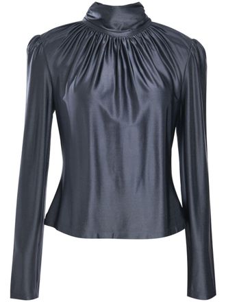 Paco Rabanne Top a collo alto - Grigio