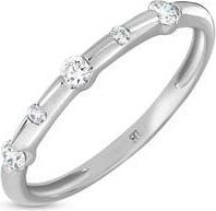 Bony Levy 18K White Gold Diamond Five-Stone Stackable Ring at Nordstrom Rack, Size 6.5