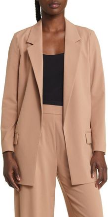 AllSaints Aleida Blazer in Fawn Brown at Nordstrom Rack, Size 2