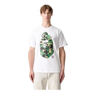 A Bathing Ape A Bathing Ape, Hombre, Camisetas, Blanco, Talla: 2XL