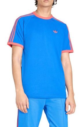 adidas 3-Stripes Cotton T-Shirt in Blue at Nordstrom, Size Xx-Large