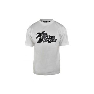 Palm Angels Uomo, Top, Bianco, S, new
