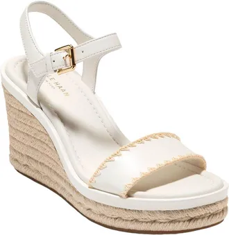 Cole Haan CF Asbury Leather Espadrille Sandal
