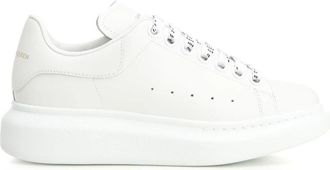 Alexander McQueen Oversized Sneaker - Dames - Sneakers - Wit - 36 1/2 EU - Leer - Schoenen