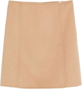 P.A.R.O.S.H. Gonna con spacco laterale - Toni neutri