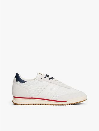 Tommy Hilfiger Lace-Up Mixed Texture Cleat Trainers