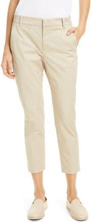 Vince Coin Pocket Stretch Cotton Chino Pants in Latte at Nordstrom Rack, Size 14