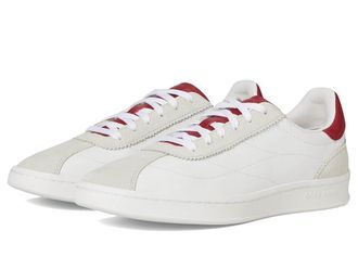 Cole Haan Grand Crosscourt Brynn Sneakers Womens Shoes White/Silver Birchsuede/Rio Red/White : 10.5 B - Medium