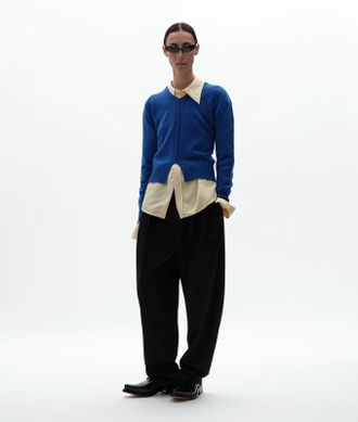 Bottega Veneta Maglia in cashmere - Blu - Donna - XS