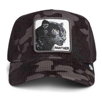 Goorin Brothers Panther Camo Trucker Cap - unisex - Petten - Zwart - ONE Size - Accessoires