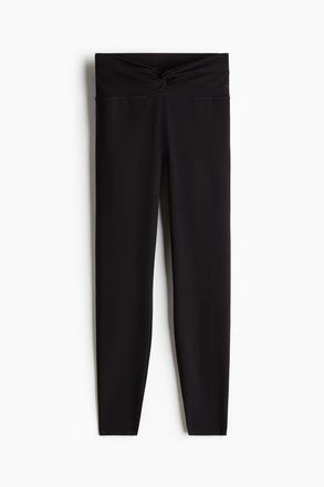 H&M Sports Leggings With Softmove in Black at Nordstrom, Size Xx-Small