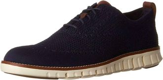 Cole Haan Mens Zerogrand Stitchlite Oxford In Marine Blue