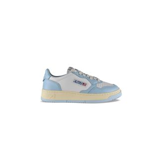 Autry Medalist Low - Dames - Sneakers - Blauw - 36 EU - Katoen - Schoenen