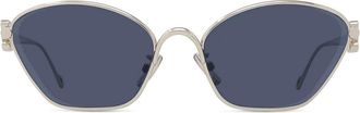 Loewe Anagram Gold Cat Eye Sunglasses