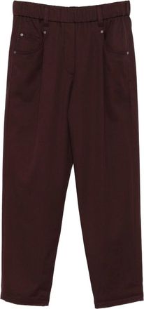 Brunello Cucinelli Elasticated-waist Pocket Trousers