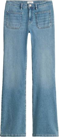 OPUS Dames, Jeans, Blauw, Maat: S L32