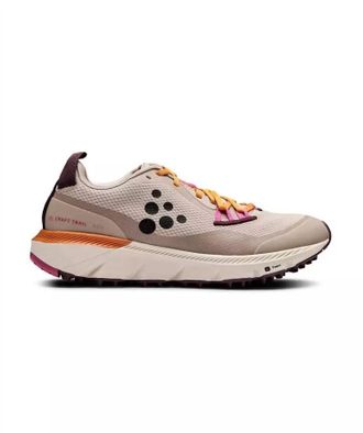 Craft Womens Adv Nordic Trail Running Shoes In Plaster/jaffa