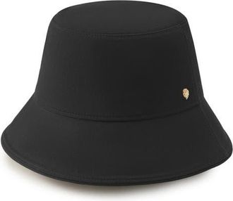 Helen Kaminski Frankie Water Repellent Cotton Bucket Hat in Black at Nordstrom