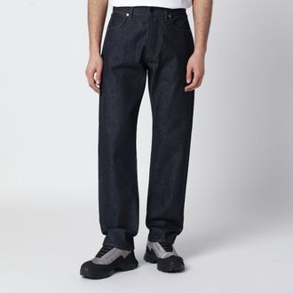 Stone Island Regular straight jeans in raw indigo denim