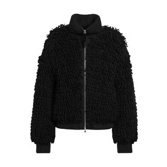 Moncler Cardigans, female, Black, Size: S Black Cardigan Sweater Edward Enninful Style