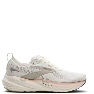 Brooks Womens Glycerin 22 Shoes In Coconut/chateau/rose