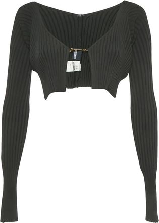Jacquemus Cardigan crop - Nero