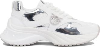 Pinko Witte Sneakers voor Vrouwen - Dames - Sneakers - Wit - 40 EU - Leer - Schoenen