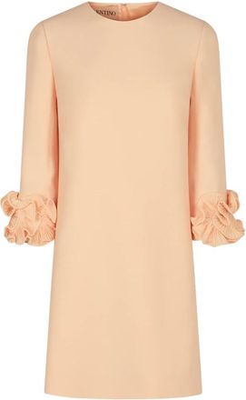 Valentino Garavani Dames, Jurken, Beige, Maat: XS Zijde