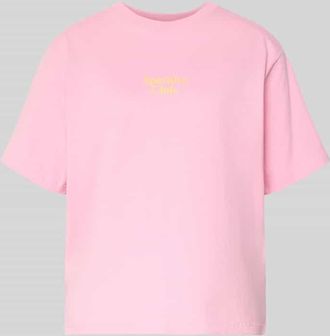 Jack & Jones T-Shirt mit Statement-Print Modell SENNA in Pink, Gr&ouml;&szlig;e XL