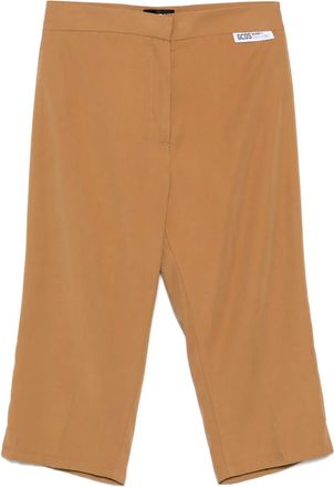 GCDS Pantaloni sartoriali Capri - Marrone