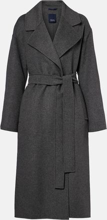 Max Mara Hobby virgin wool wrap coat