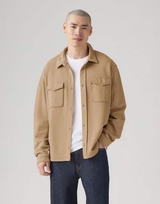 Levi's Bayview Soft Worker Bracken - Felpa nera-Multicolore