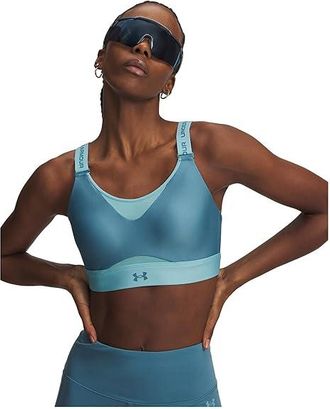 Under Armour Infinity High Impact Sports Bra Womens Bra Boundless Blue/Blue Haze/Boundless Blue : MD D-DD, Polyester